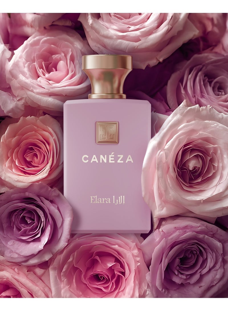 Canéza Elara Eau de Parfum for Women - Bright Fruity Floral Scent with Rose, Pistachio & Warm Vanilla Musk | Elegant Long-Lasting Fragrance | 100ML - Image 2
